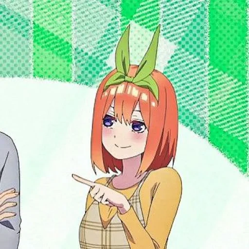 anime carino, nakano oceanis, anime girl, i personaggi degli anime, screenshot di yotsuba nakano