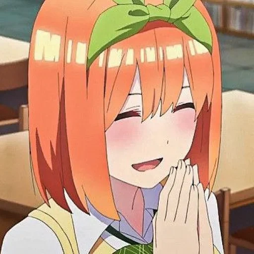 anime go, anime cute, anime girl, anime charaktere, yotsuba nakano icon