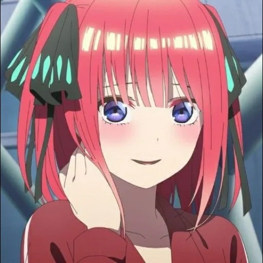 nino nakano, maria tanaka, anime girl, avatar of nino nakano, gotoubun no hanayome