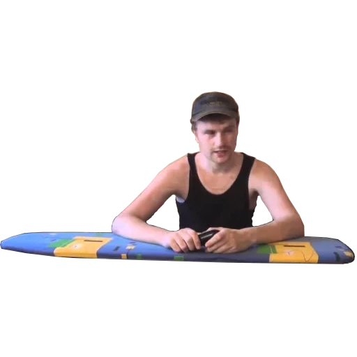 ragazzo, persone, surf board, il surfista è sdraiato sulla tavola, tokareev nikita andreevich 22.12.1994