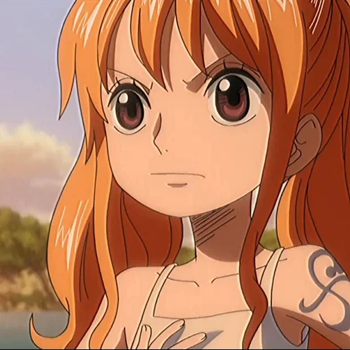 nami, cartoon cute, anime picture, cartoon character, anime one piece