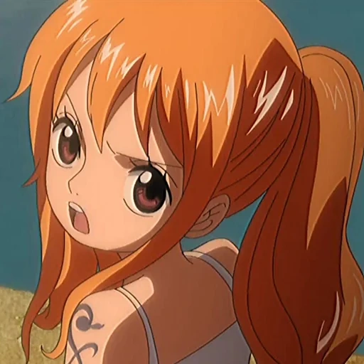 nami, animación, animación de nami, chica de animación, personajes de animación