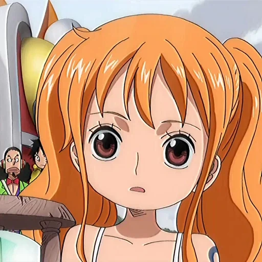 nami, маленькая нами, персонажи аниме, one piece season 2, нами ван пис 12 фильм