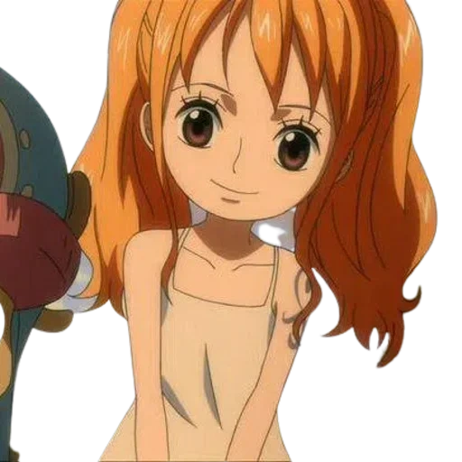 nami, anime lucu, karakter anime, tony tony chopper, van pisi nami kecil