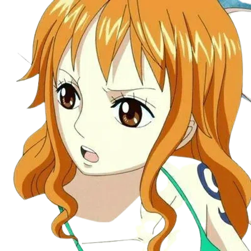 nano, nami, van pis nano, menina anime, papel de animação