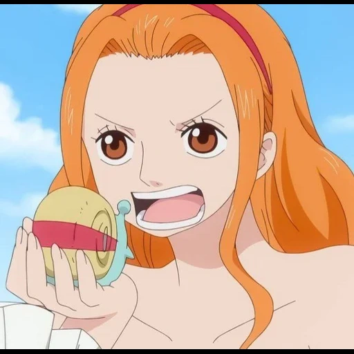 nanometer, nami, nami van pisa, cartoon character, anime one piece