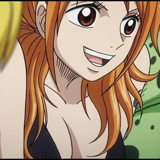 a nosotros, nami, una pieza, personajes de anime, van pis gold heart