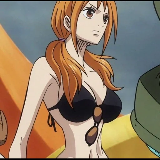 nami, nami van pis, popular animation, anime girl, cartoon character