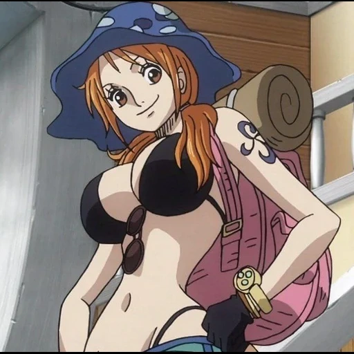 nano, anime girl, anime one piece, karakter anime, lukisan gadis anime