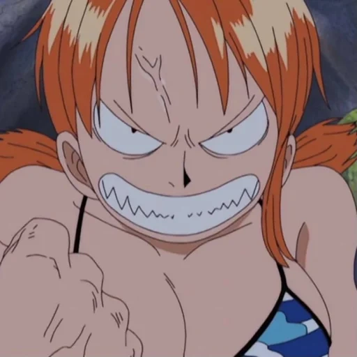 nami, fan pis, anime van pis, anime one piece, anime one piece