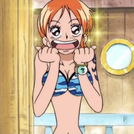 nami, anime one piece, anime one piece, nami robin setelah time skip