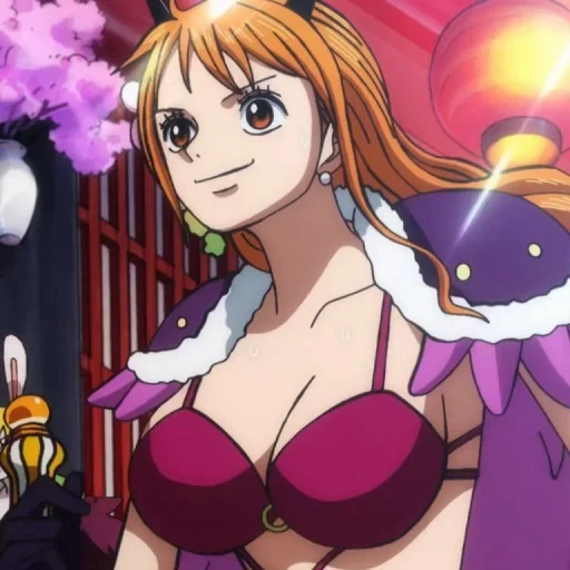 nami, anime one piece, personnages d'anime, personnages d'anime féminins