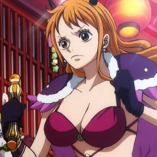 nami, anime girl, anime one piece, personnages d'anime, personnages d'anime féminins