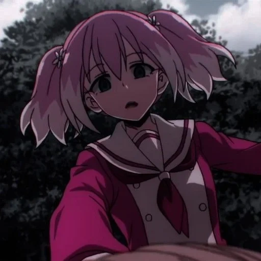 anime anime, karakter anime, anime eksplorasi bunga sakura, anime nana yang tidak kompeten