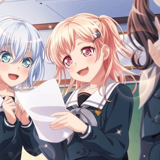 bang dream, anime di kawai, anime best, anime girl, i personaggi degli anime