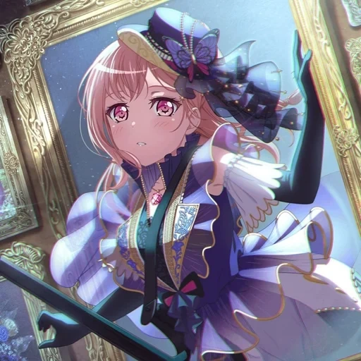 anime art, bang meng arco, anime kunst mädchen, bang dream toyama kasumi, bang dream girls band party