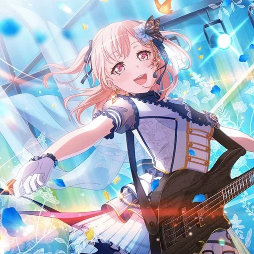 bandori, bandori, bang dream, bang meng nanami, bang dream girls band party