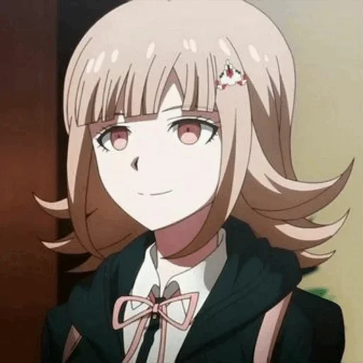 the execution of chiaki, chiaki nanami, chiaki nanami, anime characters, chiaki nanami anime