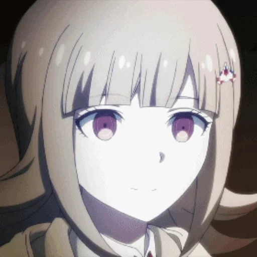 mil ninai nai mei, chiaki nanami, papel de animación, dan ganlongpa animación, mil nai nai animación de los estados unidos