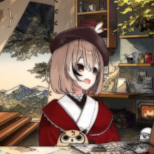 anime, mumei nanashi denkt, nanashi mumei, nanashi, nanashi mumei echtes gesicht