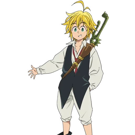 meliodas, meliodas ap felk, meliodas crescita piena, costume da boss meliodas, sette meliodas dei peccati mortali