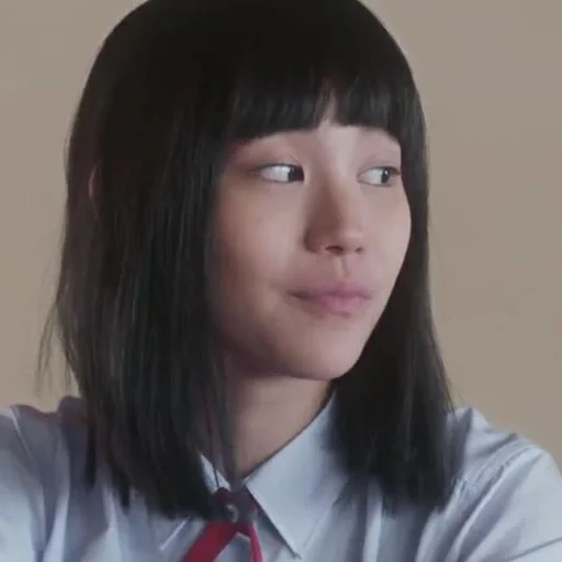 asiático, humano, jovem, atores coreanos, a garota é do nada