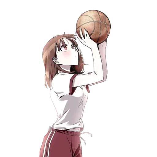 picture, arts anime, anime characters, the groin of the girl anime, anime basketball girl