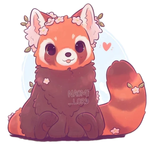 roter panda, naomi lord fox kawai, naomi lord red panda