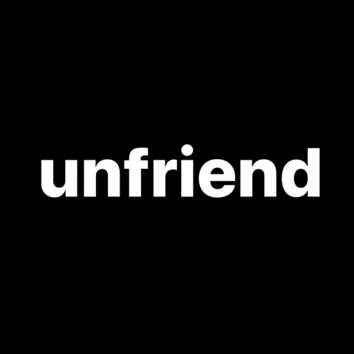 текст, unfriend, недруг, логотипа, стикеры