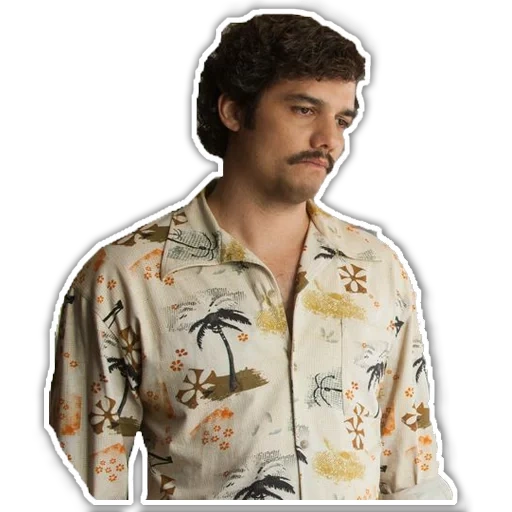 narkoba, pablo escobar, pablo escobar yang kesepian, pablo escobar, pablo escobar kaos hawaii