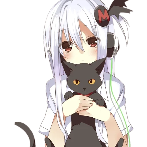 katzensiile, nekan, anime girls cats, yukina anime über katzen, anime nagishiro mito kitsune