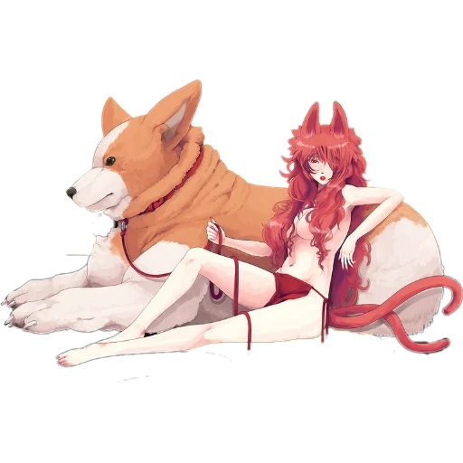 idee anime, anime corgi, eris asobi ni, bel disegni anime, anime dog è una ragazza