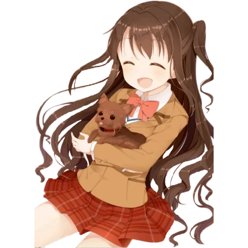 figura, uzuki chan, shimamura, chica de animación, isla pueblo suzuki