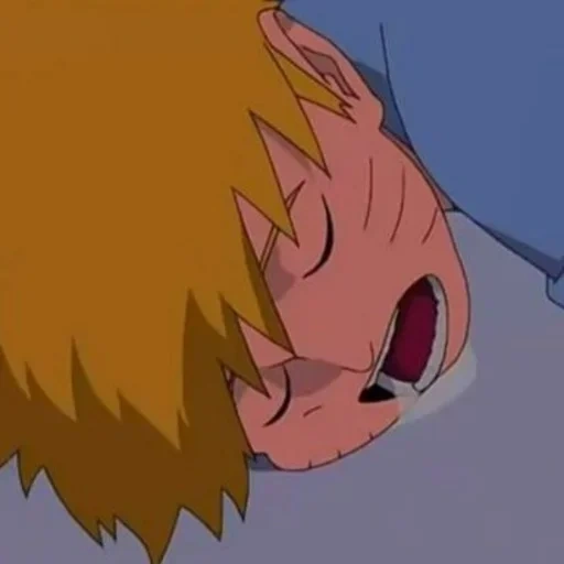 naruto sleeps, anime characters, naruto, ainime funny, anime