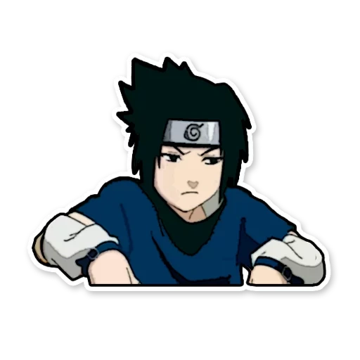 sasuke, sasuke, sasuke sticker, sasuke uchihiro jingning, naruto sasuke uchihiro season 1