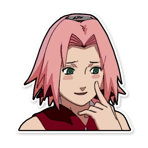 sakura haruno, wajah sakura haruno, evil sakura haruno, sakura haruno nek, potret sakura haruno