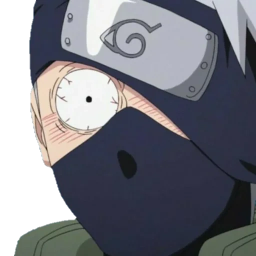 naruto, kakashi chatake, surprised kakashi, kakashi sensei naruto, oiroke no jutsu kakashi