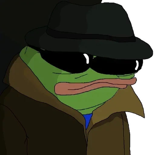 frog, pepe spy, pepe remains anonymous
