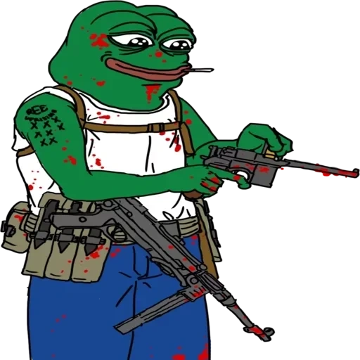 military, pepe german, pepe pinochet, frog pepe gun, frog pepe automata