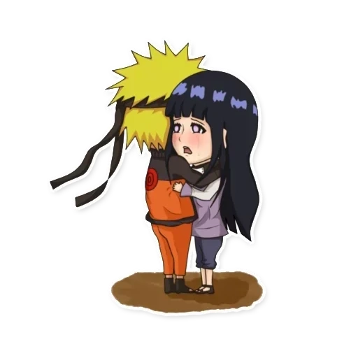 рисунок, naruhina chibi, хината чиби наруто, наруто узумаки хината, наруто узумаки хината хьюга