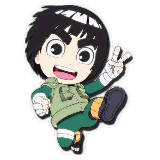 рок ли, рок ли чиби, rock lee чиби, чиби наруто рок ли, чибики рок ли наруто