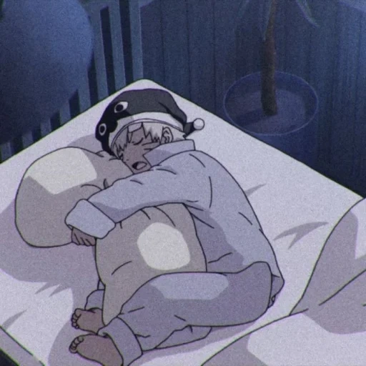 аниме, наруто, наруто спит, наруто спит аниме, маленький наруто сонный