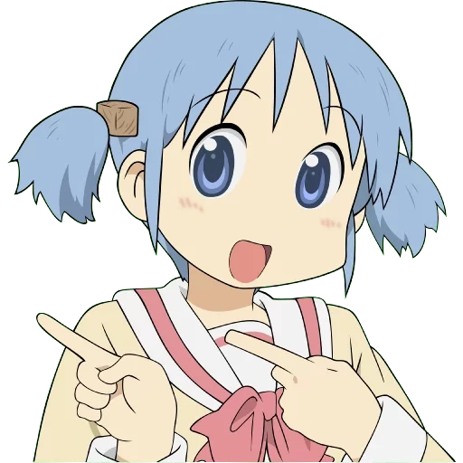 nichijou, anime tersenyum, nichijou mio, mio naganohara, nichijou mio naganohara asap