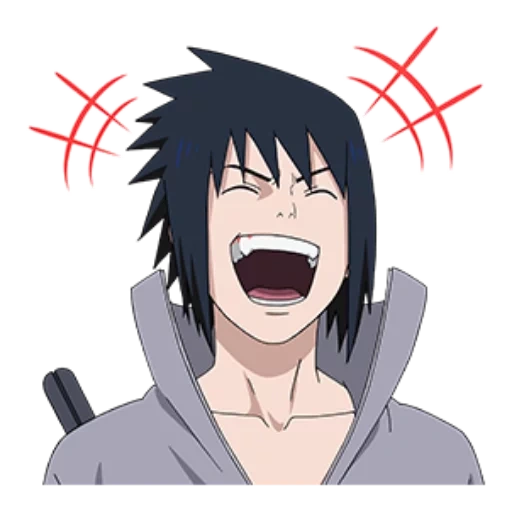 sasuke, sasuke, sasuke se ríe, sasuke uchiha se ríe, sasuke uchiha sonríe