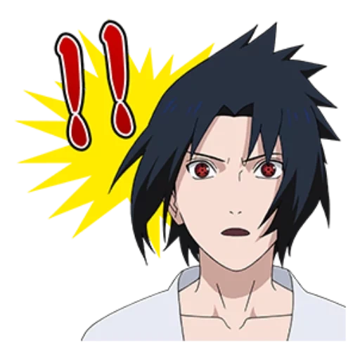 саске, sasuke, саске кун, голова саске, эмодзи наруто