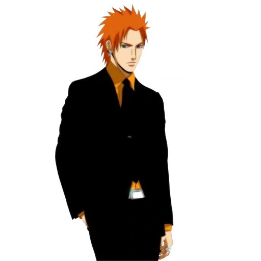 human, ichigo kurosaki, ichigo kurosaki render, ichigo kurosaki matsumoto, ichigo kurosaki smoking