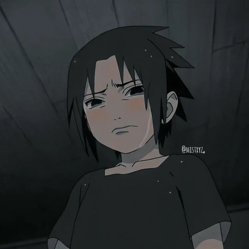 sasuke menangis, sasuke itachi, tangkapan layar kid sasuke, sasuke menangis untuk masa kecil, sasuke little cries