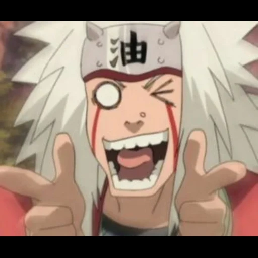 naruto, jiraiya, naruto jiraiya, jiraiya tertawa, jiraiya menghentikan kadra