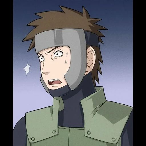 naruto, naruto yamato, visages de tenzo naruto, yamato naruto look, naruto saison 2 episode 42