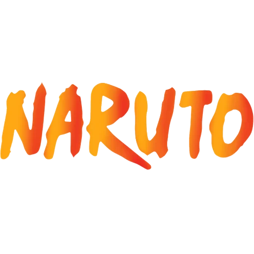 texte, naruto, logo naruto, logo naruto, contexte transparent à l'inscription de naruto